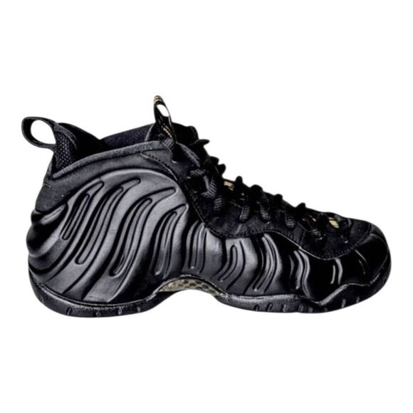 NIKE Air Foamposite Pro \'Black Metallic Gold\' Sneakers Size 7 main image 7